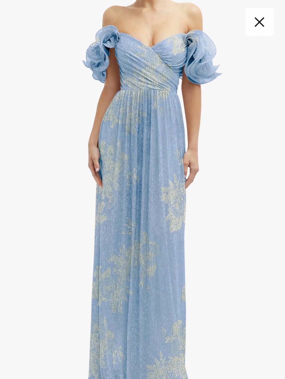 After Six dramatic ruffle Dress
